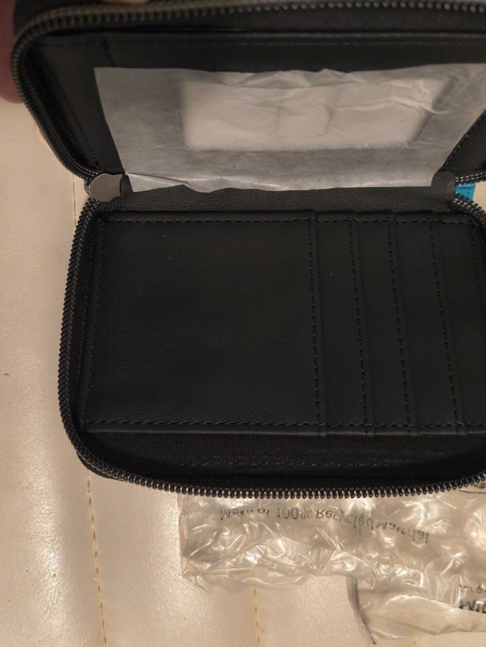 Loungefly Disney Stitch Pumpkin Glow-In-The-Dark Mini Zipper Wallet - Picture 3 of 4